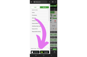 Open the Site from your Mobile