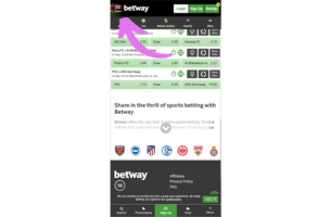 Open the Website with your iPhone