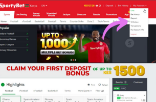 Open Withdrawal Menu