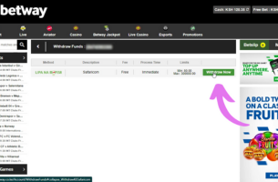Navigate to the Withdrawal Section