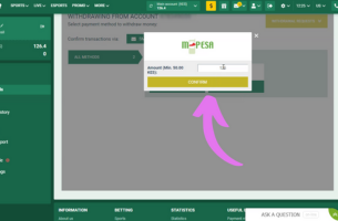 Enter Amount and Confirm