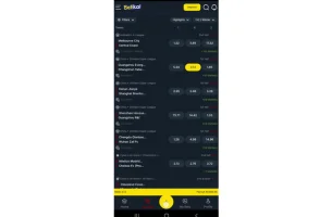 Select your Games and Betting Options
