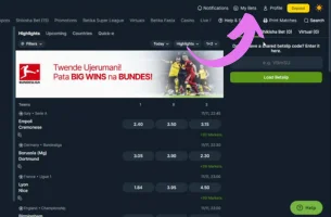 How to Cancel a bet on Betika Kenya step 2