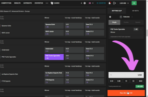GGBet Bet on CS:GO Step 3
