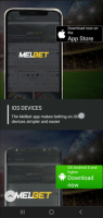Download and install the MelBet app step 2