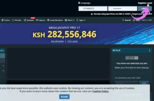 Sportpesa Registration Through the Website step 1