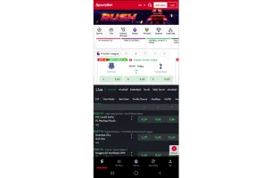 SportyBet App Login step 1