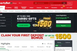 SportyBet Sign Up step 1
