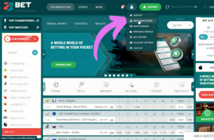22bet Withdrawal Step 1